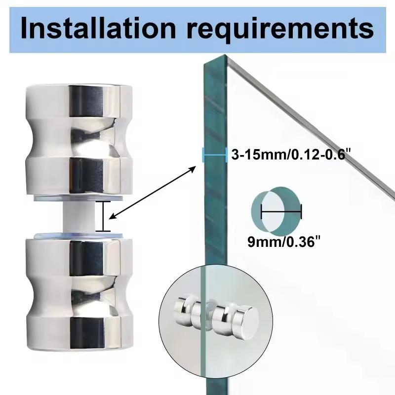 Maniglia elegante per porta do - Glass Door Hinge recensione e prezzo